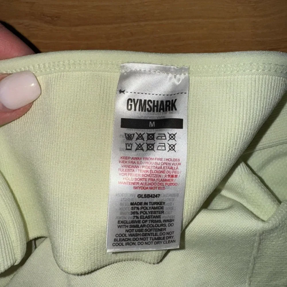 Gymshark Women's Pastel Green Sports Bra